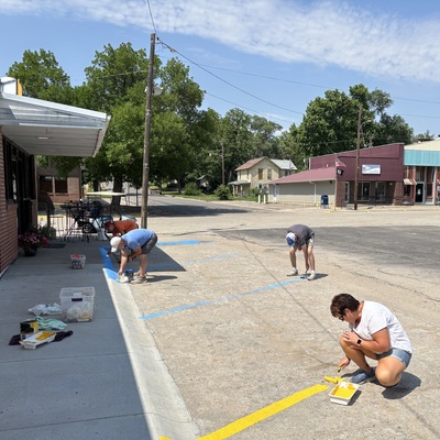 Line painting